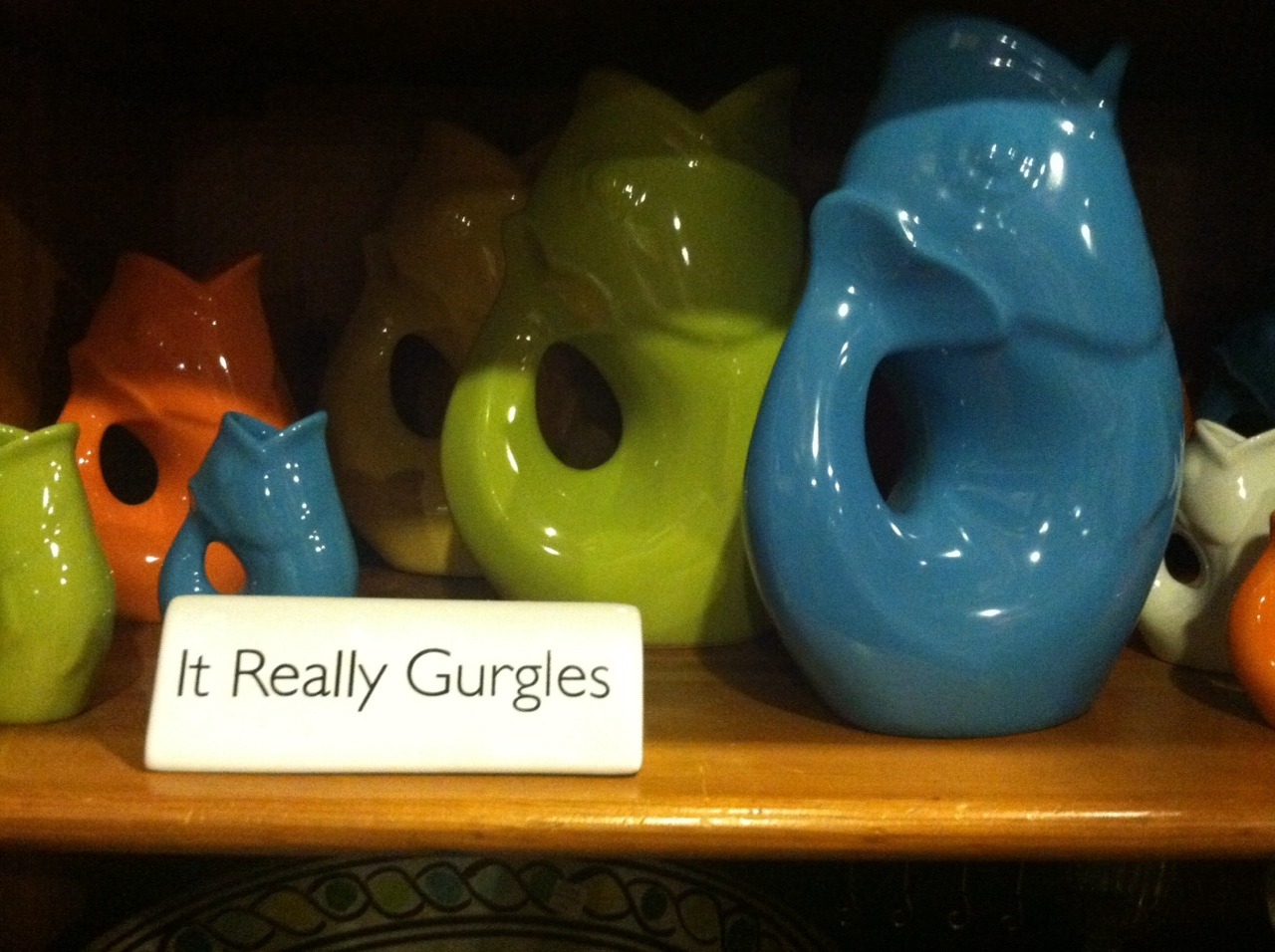 It Really Gurgles